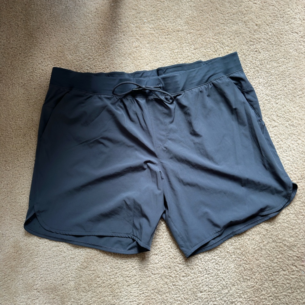 Athletic Works Gray Athletic‎ Shorts Lightweight Performance